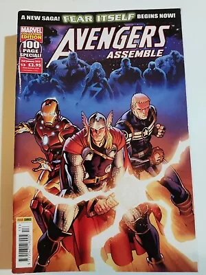 Buy Marvel Avengers Assemble (Fear Itself Saga) No 13 January 2013 Panini • 1.99£