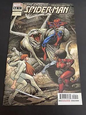 Buy Amazing Spider-Man 92 (LGY 893). Vs Lizard, Misty Knight. NM/NM+ Marvel 2022 • 3.16£