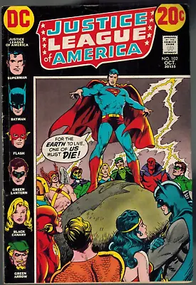 Buy Justice League Of America 102 Annual JLA/JSA Team-Up   1972  VG/F DC Comic • 6.27£