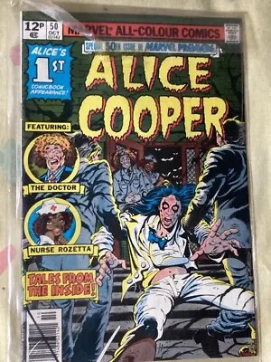 Buy Marvel Premiere #50 1st Alice Cooper Comic Appearance (1979) Sleeved • 65£