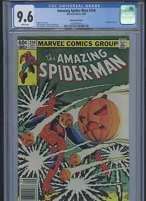 Buy Amazing Spider-Man #244 1983 CGC 9.6 • 67.20£