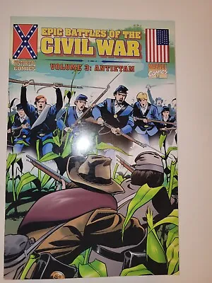 Buy Epic Battles Of The Civil War Volume 3: Antietam (Historical Comics) - Marvel • 4.80£