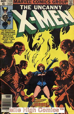 Buy X-MEN  (1963 Series) (#1-113, UNCANNY X-MEN #114-544) ( #134 NEWSSTAND Very Fine • 189.56£
