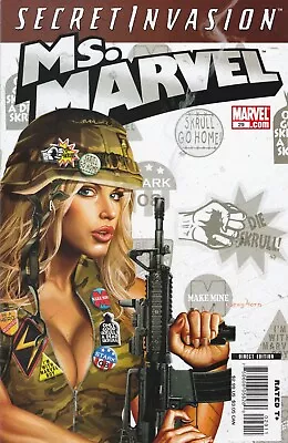 Buy Ms. Marvel #29 / Reed / Melo / Secret Invasion / Marvel Comics 2008 • 11.88£