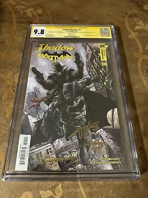 Buy Shadow/Batman #4-SS-Variant Cover • 99.99£