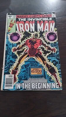Buy The Invincible Iron Man #122 Origin Retold [Marvel Comics, 1979] • 8£