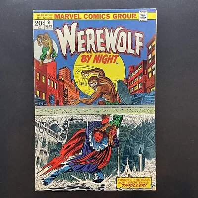 Buy Werewolf By Night # 9 -1st Tatterdemalion & Sarnak-Marvel-High Grade-Horror-Goth • 20.09£