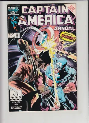 Buy Captain America Annual #8 Very Fine Mike Zeck • 27.98£