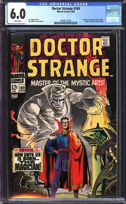 Buy Doctor Strange #169 Cgc 6.0 White Pages // 1st Dr Strange In His Own Title 1968 • 223.87£