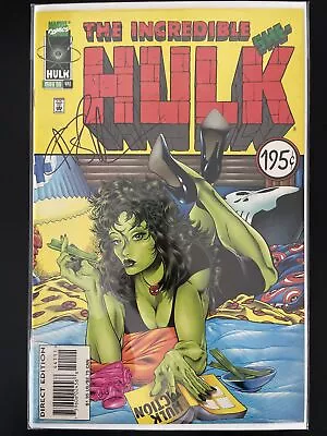 Buy Incredible Hulk #441 (Marvel) Pulp Fiction Homage Signed Angel Medina With COA • 87.90£