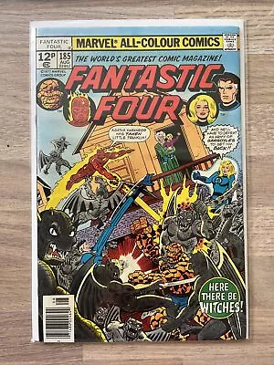 Buy Marvel Comics Fantastic Four #185 1977 1st Appearance Nicholas Scratch Key • 12.99£