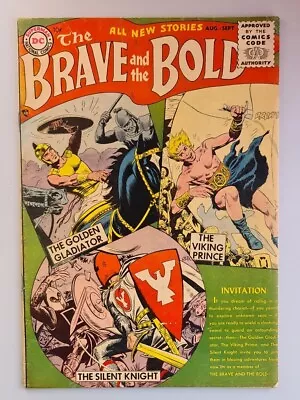 Buy Brave And The Bold #1 Fn- (5.5) August 1955 Restored Dc Comics ** • 599.99£