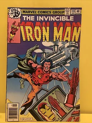 Buy Marvel The Invincible Iron Man #118 Key 1st James  Rhodey  Rhodes 1978 • 14.48£
