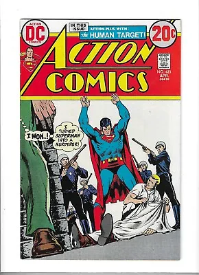 Buy Action Comics #423 Superman, Lex Luthor, Human Target DC Comics  1973 VF/VF+ • 7.94£