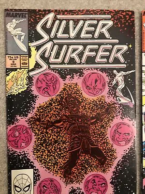 Buy Silver Surfer 9 & 10 Volume 3 1988 V Nice Condition • 6£