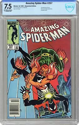 Buy Amazing Spider-Man #257D CBCS 7.5 Newsstand 1984 21-3B8C92F-004 • 27.98£