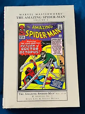 Buy Marvel Masterworks The Amazing Spider-Man Vol 2 No 11-19 Stan Lee Steve Ditko • 55.96£