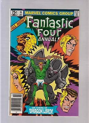 Buy Fantastic Four Annual #16 - Steve Ditko Art! (8.5/9.0) 1981 • 3.99£