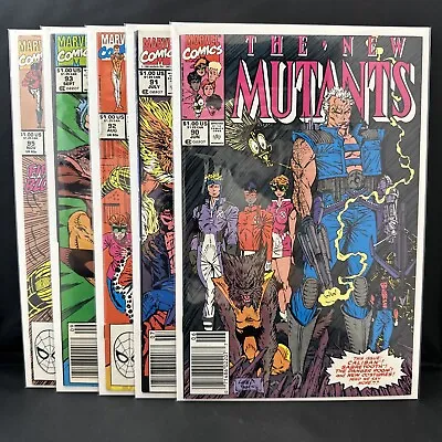 Buy New Mutants Lot #’s 90 91 92 93 95 Marvel (B33-18) • 15.76£