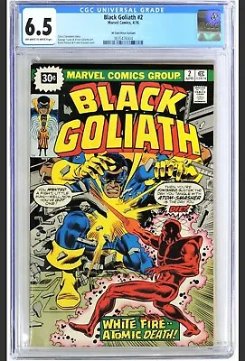 Buy Black Goliath #2 (1976) - CGC 6.5 - 30 Cent Price Variant! • 78.84£