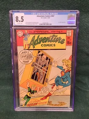 Buy Adventure Comics #387 Cgc 8.5 / Dc 1965 • 80.39£