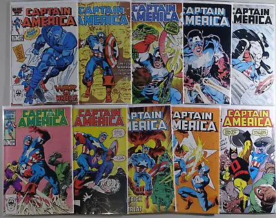 Buy Captain America Vol 1 #s 318-328 Lot Of 10 Comic Books • 30.18£