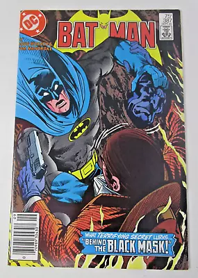 Buy Batman #387 1985 [VG] 3rd App Black Mask Newsstand Edition DC Minor Key • 14.20£
