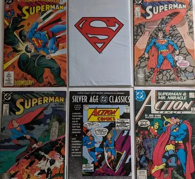 Buy Superman 500, 497 DC Lot Of 6 Action Comics 252 Supergirl Reprint.  • 15.99£