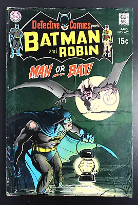 Buy Detective Comics #402 DC 1970 Batman And Robin 2nd MAN-BAT APPEARANCE! VG • 60£