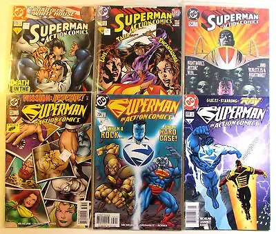 Buy 1997 Action Lot Of 6 #733,734,736,754,772,773 DC 1st Print Comic Books • 4.97£