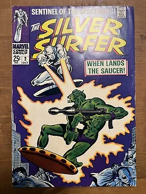 Buy Silver Surfer #2 FN+ 6.5 1968 • 45£