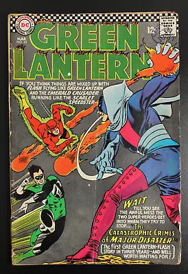 Buy Green Lantern #43 DC Comics 1966 Major Disaster - Gil Kane VG- • 13£