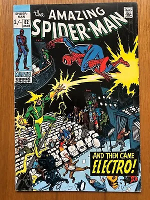 Buy Marvel Comics Amazing Spider-man #82 (1969) John Romita Sr Art Marvel Silver Age • 23.50£