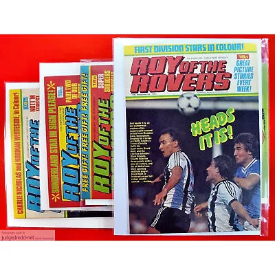 Buy Roy Of The Rovers Feb 1983 Football UK 4 Comic Books See Description (Lot 1018 • 12.49£