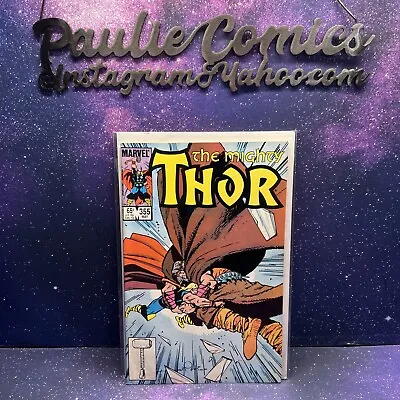 Buy Thor #355 Marvel Comic Cover/Buri App As Tiwaz-Can Lift Mijolnir 1984 • 3.59£