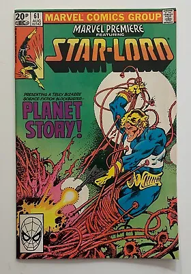 Buy Marvel Premiere #61 Star-Lord (Marvel 1981) FN+ Bronze Age Issue. • 6.50£