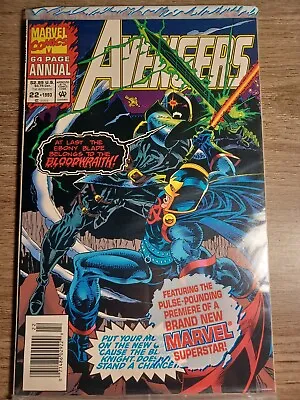 Buy Avengers Annual #22 NM- 1st Bloodwraith (In Bag) Marvel Comics C203 • 4.73£
