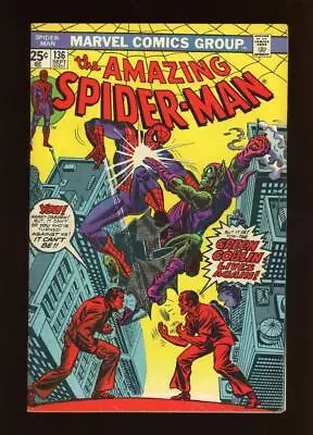 Buy Amazing Spider-Man 136 FN- 5.5 High Definition Scans *b24 • 86.76£