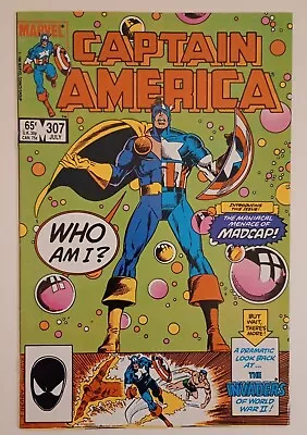 Buy Captain America #307 (1st Appearance Of Madcap) 1985 • 8.92£