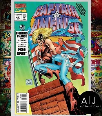 Buy Captain America #431 NM 9.4 (Marvel) 1994 • 3.21£
