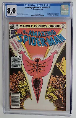 Buy Amazing Spider-Man Annual #16 - CGC 8.0 WP - 1st Monica Rambeau • 39.42£