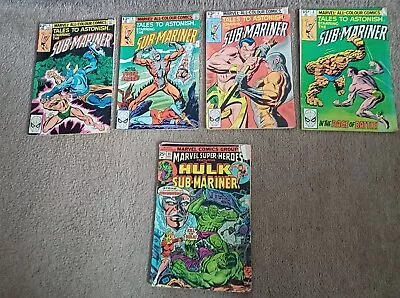 Buy Marvel Comics Vintage Sub-Mariner Tales To Astonish • 5£