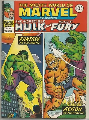 Buy The Incredible Hulk & Nick Fury #282 : Vintage Marvel Comic : February 1978 • 6.95£