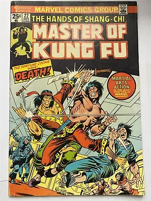 Buy SHANG-CHI : MASTER OF KUNG-FU #22 Marvel Comics 1974 FN/VF • 9.95£