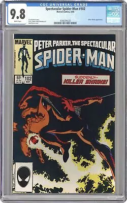 Buy Spectacular Spider-Man Peter Parker #102 CGC 9.8 1985 4388395020 • 83.41£