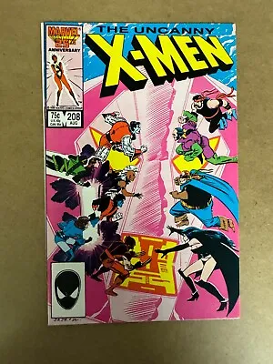 Buy The Uncanny X-Men #208 - Aug 1986 - Vol.1 - Direct Edition - Minor Key - (9983) • 4.14£