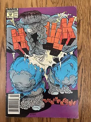 Buy The Incredible Hulk #345 (Marvel 1988) Todd McFarlane, Newsstand FN • 15.02£