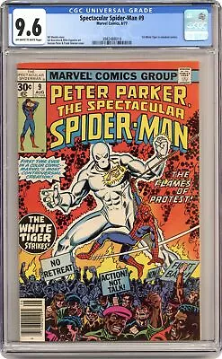 Buy Spectacular Spider-Man Peter Parker #9 CGC 9.6 1977 3982488019 • 139.92£