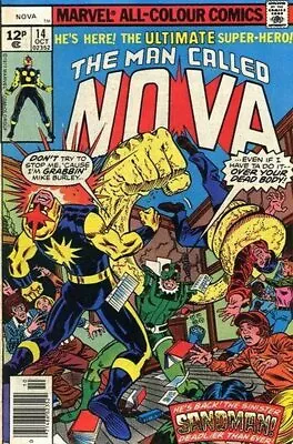 Buy Nova (Vol 1) #  14 FN- (Fine Minus-) Price VARIANT Marvel Comics AMERICAN • 8.99£