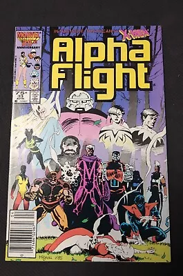 Buy Alpha Flight #33  Nm 1st Lady Deathstrike Appearance Key (1986 Newsstand • 11.99£